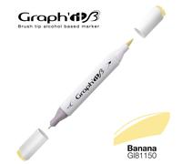 Marqueur Manga À L'alcool Graph'it Brush 1150 Banana