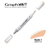 Marqueur Manga À L'alcool Graph'it Brush 4151 Nude 1