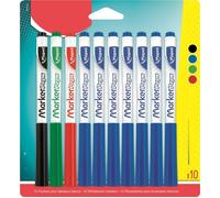 Marqueur - Maped - 741313 - Boite de 10 feutres - Effaçables à sec - Ergonomiques