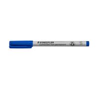 Marqueur non permanent effa able l'eau STAEDTLER Lumograph, pointe fine, faible encre