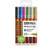 Molotow - One4All - Marqueur acrylique Etui métallique 6 Stück multicolore