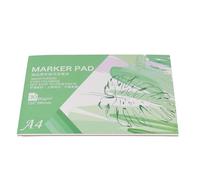 Marqueur pad sketchbook art papier 30 feuilles 80gsm texturé peinture absorbante Supplies de dessin pour les artistes débutants (A4)
