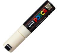 Uni-Ball Marqueur peinture Posca PC-8K – à l'eau – Ivoire 1 unité