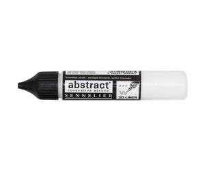 Marqueur Peinture Acrylique Abstract Liner Sennelier Blanc De Titane