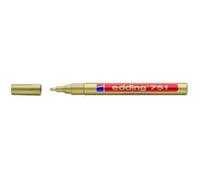 Marqueur peinture Edding 4-751-9-053 - Pointe fine - Couleur or