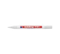 EDDING MARQUEUR 751 EDDING 751 LARGEUR DE TRAIT DE 1 À 2 MM FORME DE PANNE FORME RONDE BLANC 1 PC(S) 04BLK751-1049