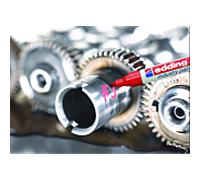 Edding 8750 4-8750049 Marqueur peinture blanc 2 mm, 4 mm