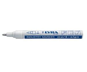 Marqueur peinture jaune laquée pointe 2-4mm - - L4040007