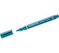 Marqueur peinture métallique 1-2mm bleu boîte de 10 pièces