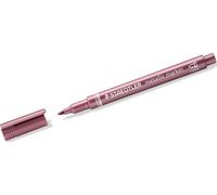 Marqueur peinture métallique 1-2mm rouge boîte de 10 pièces