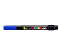Marqueur Peinture - Uni-Ball - Pcf350 - Lot De 5 - Pinceau - Bleu Foncé