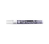 Sakura – Feutre Pen-Touch – Pointe moyenne 2 mm – Blanc
