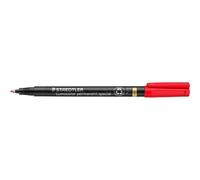 Staedtler Lumocolor permanent special F 319 F-2 Marqueur permanent rouge résiste à l'eau: oui