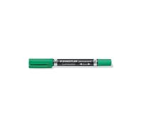 STAEDTLER Marqueur permanent 348 Lumocolor duo, vert G