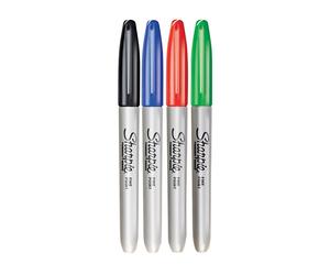 Marqueur Permanent À Pointe Fine Sharpie® Assortiment (Paquet De 4) SHP1985858