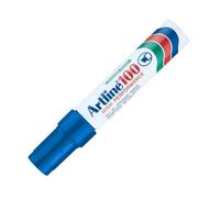 Marqueur permanent Artline 100 pointe biseautée - bleu