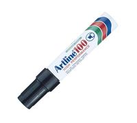 Marqueur permanent Artline 100 pointe biseautée - noir