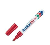 Marqueur permanent Artline 90 pointe biseautée - rouge