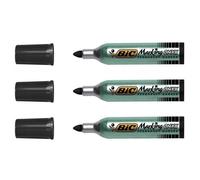 Marqueur Permanent - BIC - MARKING ONYX 1482 - Lot de 3 - Pointe Ogive 1,5 mm - Couleur Noir