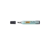 Marqueur Permanent Bic Marking Onyx 1591 corps métal pointe biseau Noir Noir