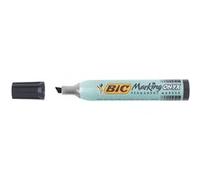 BIC – Marqueur permanent Marking Onyx 1591 – Pointe biseautée 4-7 mm – Noir