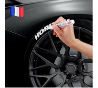 MARQUEUR PERMANENT BLANC STYLO ETANCHE PEINTURE PNEU/VERRE/PIERRE rapide France