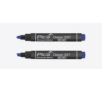 Pica Marker Marqueur permanent PICA 520/41 Dry-Safe Classic Pointe ronde 1-4 mm Bleu
