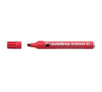 Marqueur Permanent E,2200c Pointe Biseau 1 , 5 Mm Rouge