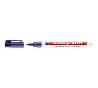 Marqueur Permanent - EDDING - 400 - Violet - 1 mm - Pointe ronde fine - Indélébile