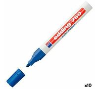 Marqueur permanent Edding 750 Bleu [10 Unités]