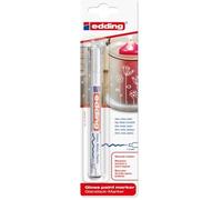 Marqueur Permanent - EDDING - 750 Gloss Paint - Argent - Indélébile - Pointe 2-4 mm
