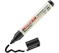 Marqueur permanent EDDING Ecoline 21 Noir pointe biseautée 1,5-3 mm Noir