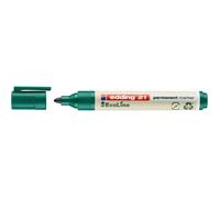 Edding Marqueur permanent Ecoline 21 pointe 1,5–3 mm rechargeable Vert 10 pièces