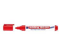 Marqueur permanent HighTech-Marker 8030NLS rouge edding