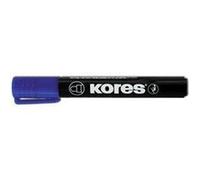 Marqueur Permanent Kores Biseaute Bleu G