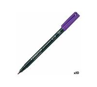 Marqueur permanent Lumocolor 317-6 M Violet (10 Unités)