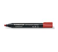 Staedtler Marqueurs permanents 350-3 Lumocolor multi-usages Lot de 2 Bleu