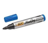 Bic 8209143 Marqueur Permanent Point Rond Bleu