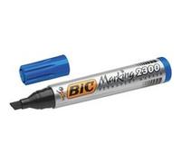BIC Marqueur permanent Marking 2300 Bleu Corps plastique Pointe ciseau