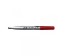 Marqueur permanent Bic de poche 1445 pointe ogive 1,1 mm - rouge