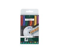 Faber-Castell Marqueur permanent MULTIMARK F, étui de 8