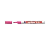 Marqueur permanent peinture - EDDING - 751 Paint - Encre pigmentée - Rose - Pointe 1-2 mm - Couverture opaque