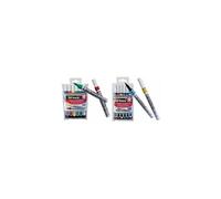Sakura Marqueur permanent Pen-Touch Fin Noir – Étui de 6