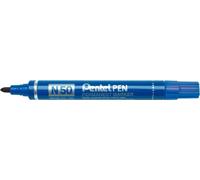 Marqueur permanent Pentel N50-BE bleu 12 pièces