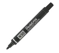 Marqueur permanent - PENTEL - PEN N50 - Noir - Pointe ogive - Indélébile