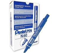 Marqueur permanent Pentel N60 bleu 12 pièces