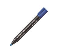 Marqueur permanent pointe ogive corps plastique encre Bleue à base d'alcool ne sèche pas 352