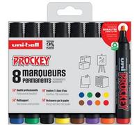 Marqueur permanent PROCKEY PM126/8 PF, set de 8