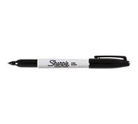 Sharpie Marqueur permanent S0810930 — pointe ogive fine, Noir 12 unités