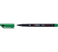 Marqueur permanent - STABILO OHPen - 1 marqueur pointe 1mm - vert